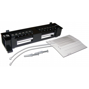 Патч-панель TWT настенная горизонтальная, 12 портов, UTP, 5E